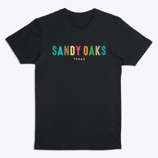 Sandy Oaks Texas Color Pop Premium T-Shirt