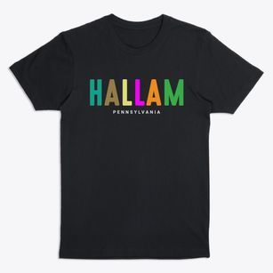 Hallam Pennsylvania Color Pop Premium T-Shirt