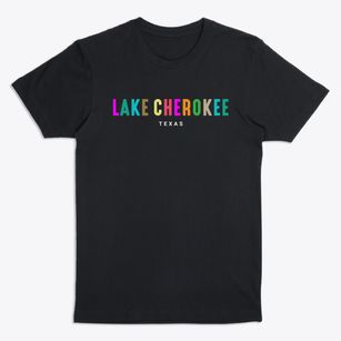 Lake Cherokee Texas Color Pop Premium T-Shirt