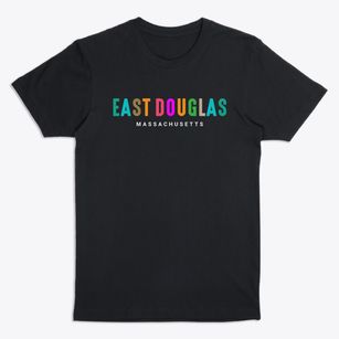 East Douglas Massachusetts Color Pop Premium T-Shirt