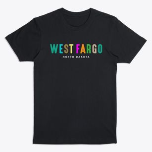 West Fargo North Dakota Color Pop Premium T-Shirt