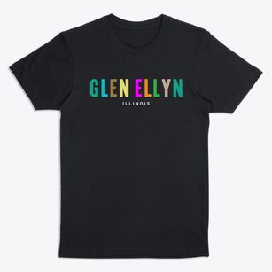Glen Ellyn Illinois Color Pop Premium T-Shirt
