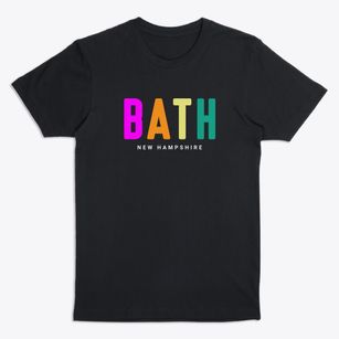Bath New Hampshire Color Pop Premium T-Shirt