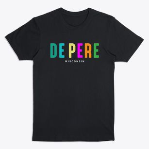 De Pere Wisconsin Color Pop Premium T-Shirt