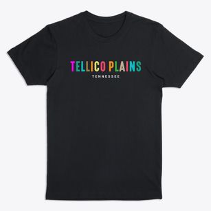 Tellico Plains Tennessee Color Pop Premium T-Shirt