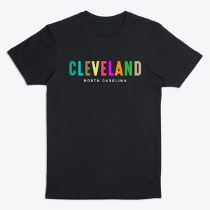Cleveland North Carolina Color Pop Premium T-Shirt