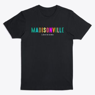 Madisonville Louisiana Color Pop Premium T-Shirt