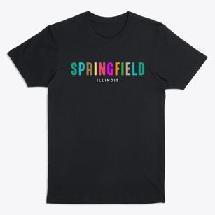 Springfield Illinois Color Pop Premium T-Shirt