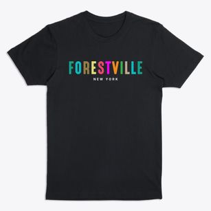 Forestville New York Color Pop Premium T-Shirt