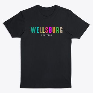 Wellsburg New York Color Pop Premium T-Shirt