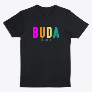 Buda Illinois Color Pop Premium T-Shirt