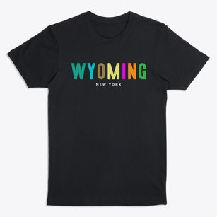 Wyoming New York Color Pop Premium T-Shirt