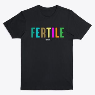 Fertile Iowa Color Pop Premium T-Shirt