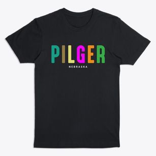 Pilger Nebraska Color Pop Premium T-Shirt