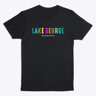 Lake George Minnesota Color Pop Premium T-Shirt