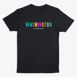 Washington Nebraska Color Pop Premium T-Shirt
