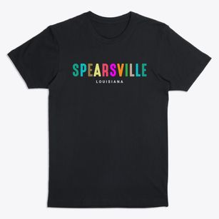 Spearsville Louisiana Color Pop Premium T-Shirt