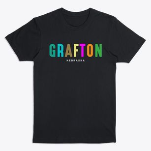 Grafton Nebraska Color Pop Premium T-Shirt
