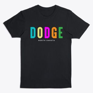 Dodge North Dakota Color Pop Premium T-Shirt