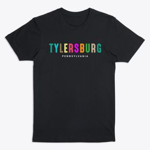 Tylersburg Pennsylvania Color Pop Premium T-Shirt