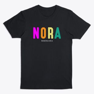 Nora Nebraska Color Pop Premium T-Shirt