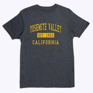 Yosemite Valley California Classic Established Premium T-Shirt