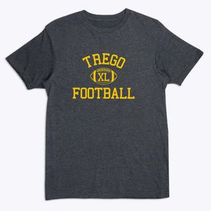 Trego Community High School Classic Football Premium T-Shirt
