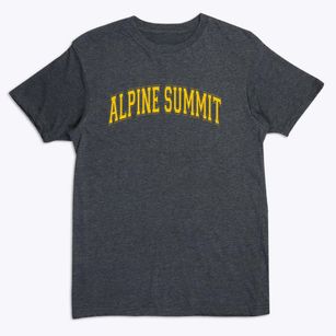 Alpine Summit School Varsity Arch Premium T-Shirt