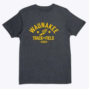 Waunakee High School Track and Field Premium T-Shirt