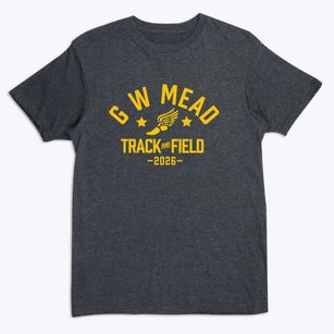G W Mead Elementary School Track and Field Premium T-Shirt