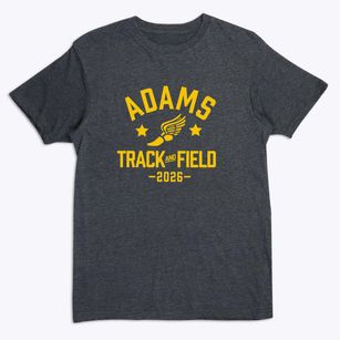 Adams Elementary School Track and Field Premium T-Shirt