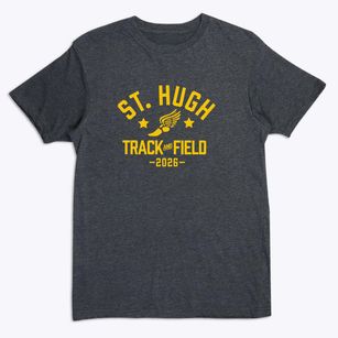 Saint Hugh Catholic School Track and Field Premium T-Shirt