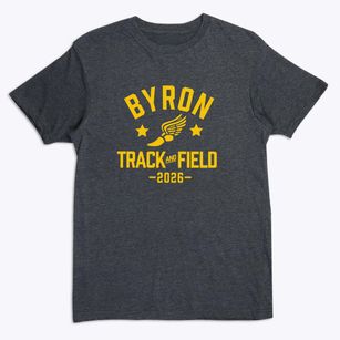 Byron Academy High School Track and Field Premium T-Shirt