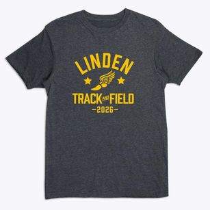 Linden Charter Academy Track and Field Premium T-Shirt