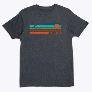 Hackensack New Jersey Blissful Sunset Premium T-Shirt