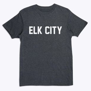 Elk City Idaho Classic Block Premium T-Shirt