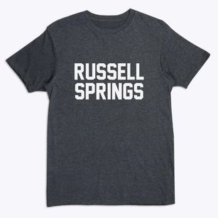 Russell Springs Kansas Classic Block Premium T-Shirt