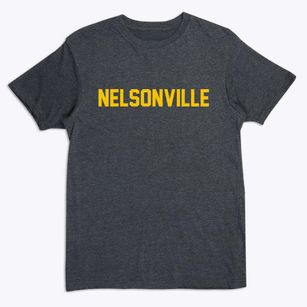 Nelsonville Ohio Classic Block Premium T-Shirt