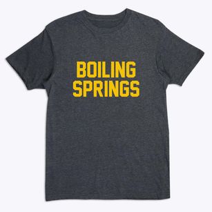 Boiling Springs North Carolina Classic Block Premium T-Shirt