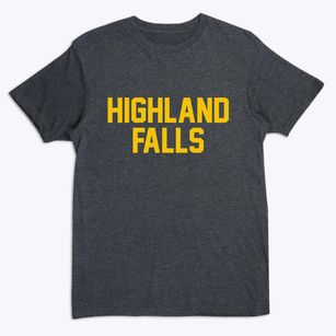 Highland Falls New York Classic Block Premium T-Shirt