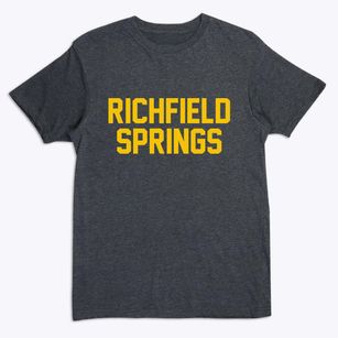 Richfield Springs New York Classic Block Premium T-Shirt