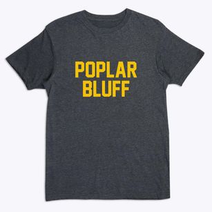 Poplar Bluff Missouri Classic Block Premium T-Shirt