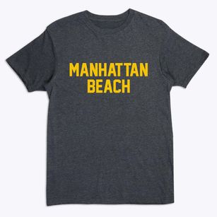 Manhattan Beach Minnesota Classic Block Premium T-Shirt