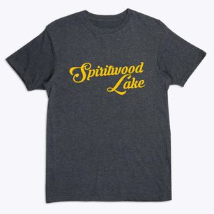 Spiritwood Lake North Dakota Vintage Team Premium T-Shirt