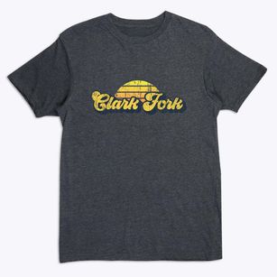 Clark Fork Idaho Sublime Sunset Premium T-Shirt