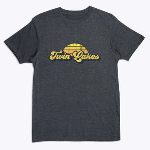 Twin Lakes Minnesota Sublime Sunset Premium T-Shirt