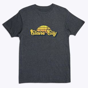 Claire City South Dakota Sublime Sunset Premium T-Shirt