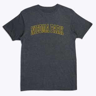Nicoma Park Oklahoma Trendy Block Premium T-Shirt