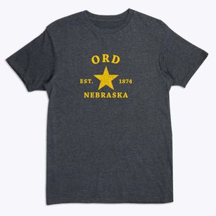 Ord Nebraska Star Premium T-Shirt