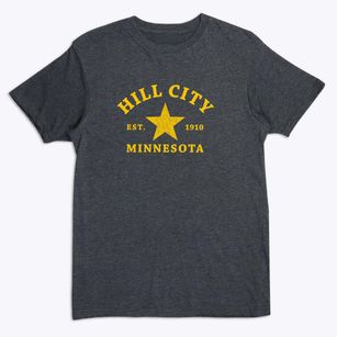 Hill City Minnesota Star Premium T-Shirt